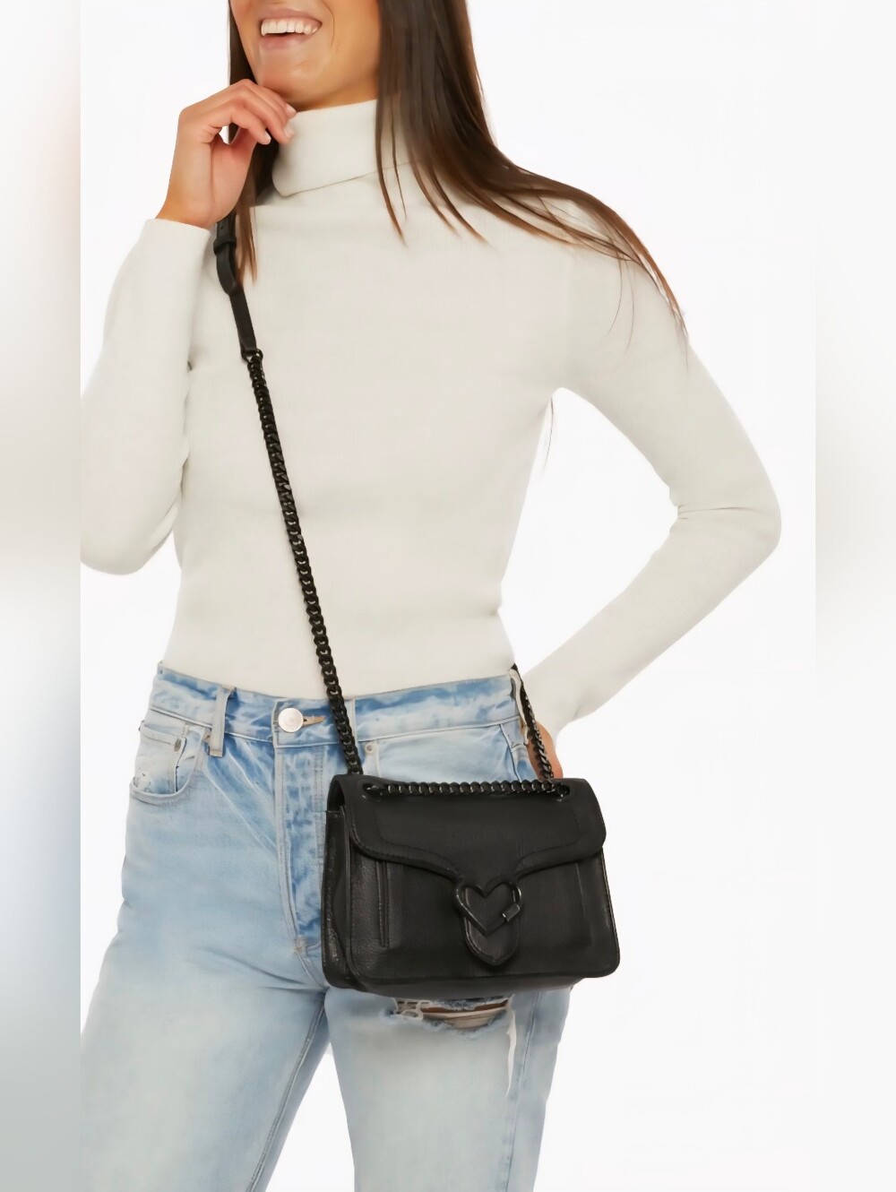 Kestenberg Lovers Lane Convertible Leather Shoulder Bag